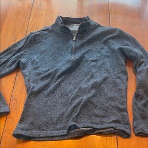 Weatherproof Men's Charcoal Zip-Up Sweater